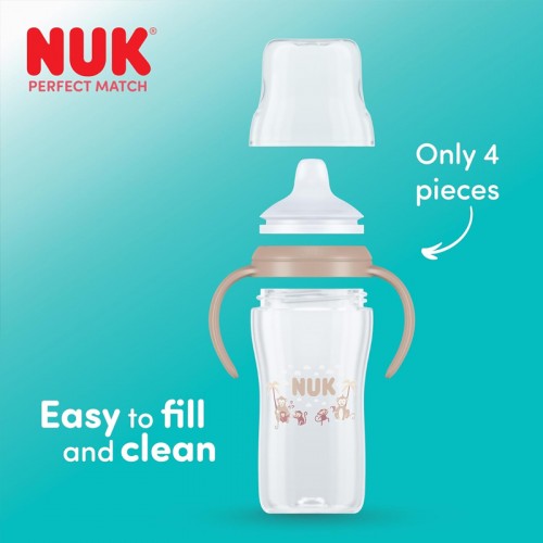 NUK Perfect Match Learner Cup | Learner Bottle 150ml | 6 months+